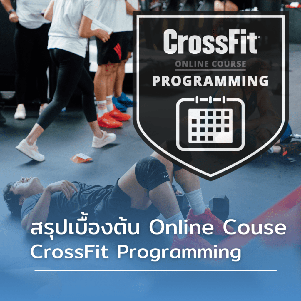 รีวิว Couse Online การเขียน Programing&nbsp;CrossFit